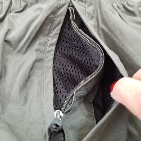 Outersport Green Nylon Lined Hiking Joggers Ski Track Pants VINTAGE Mens XLarge - Picture 6 of 12